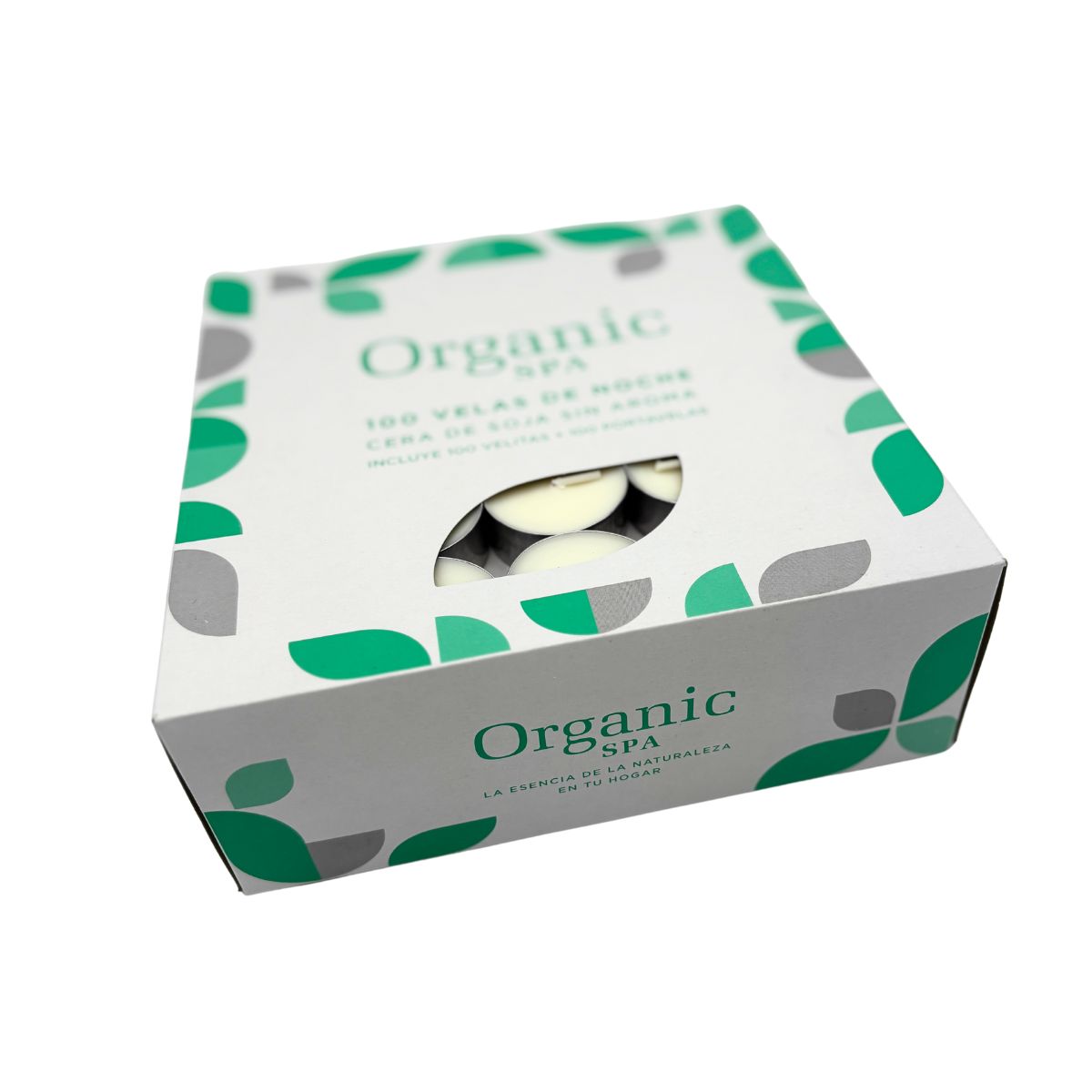 TEALIGHTS x 100 u . CERA DE SOJA