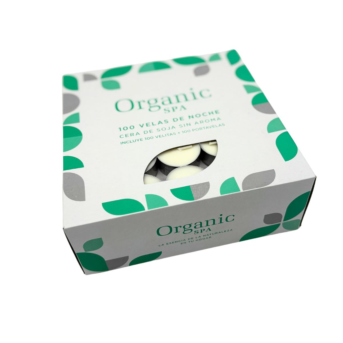 TEALIGHTS x 100 u . CERA DE SOJA