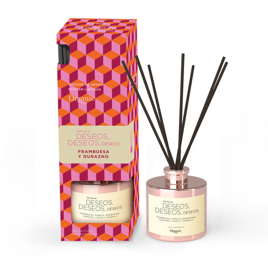 DIFUSOR ROSADO NAVIDAD FRAMBUESA